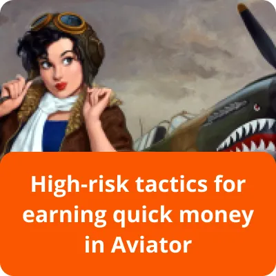 tactics for earning money in Aviator