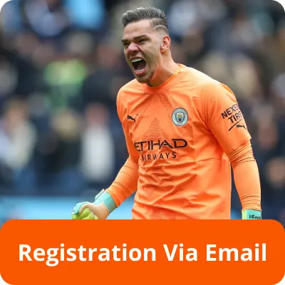 registration via Email on Mostbet