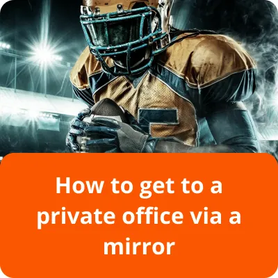 private office Mostbet via a mirror